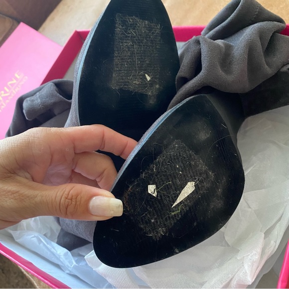 Catherine Malandrino Sorcha over the knee suede boots - Picture 2 of 4